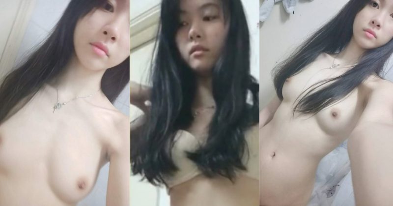 氹掂木獨女同學自拍除衫DIY