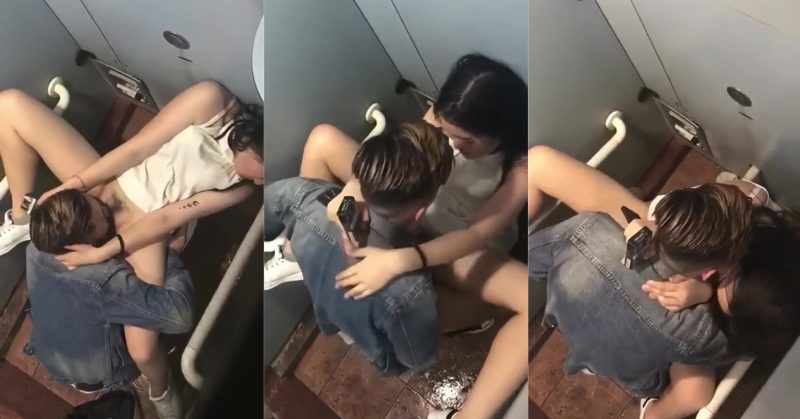 香港情侶殘廁無懼惡劣環境扑嘢