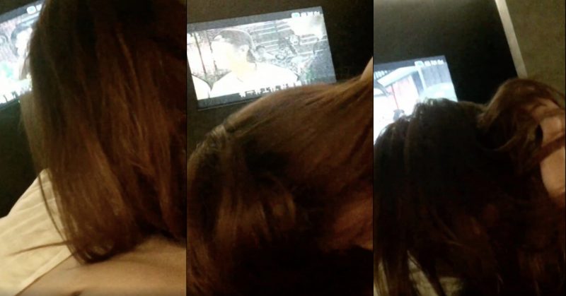 香港情侶睇住tvb劇含撚