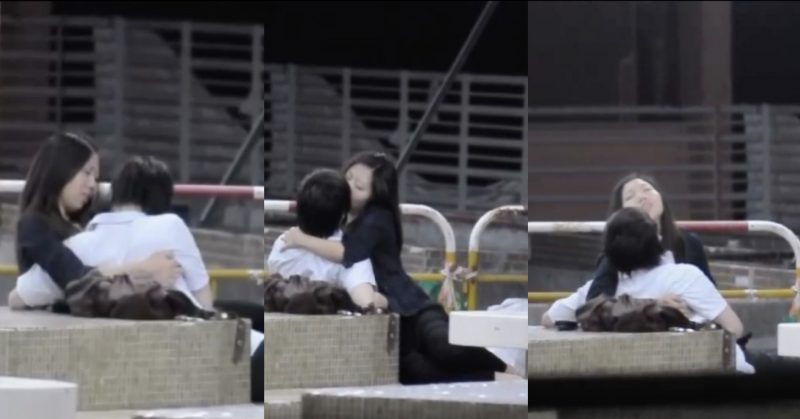 香港情侶公園揸波互摷打飛機