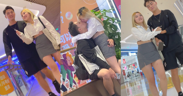 單身狗睇唔過眼情侶放閃 公然扮底肥臀女友