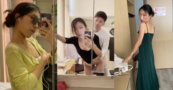 外表高冷內裡鬼馬 反差女友開房自拍