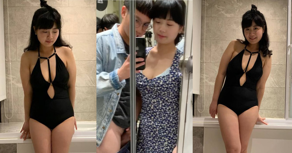 24歲初戀臉女護士 竟然喺試身室做色色的事